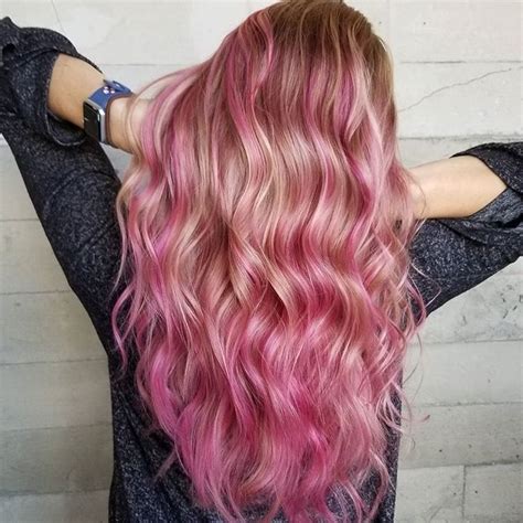 525 Curtidas 15 Comentários Color Rainbow Hair Los Angeles Hairhunter No Instagram “rose