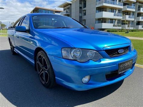 2002 Ford Falcon BA XR6 Ute Super Cab Blue 4 Speed Sports Automatic