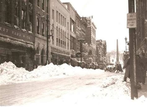 March 17 1936 One Of The Worst Snowstorms Of The Century Hit