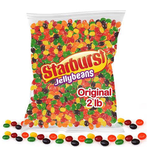 Starburst Jelly Beans 2lb Original Starburst Candy Jelly Beans Fruit