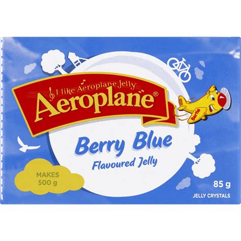 Aeroplane Original Berry Blue Flavoured Jelly 85g Woolworths
