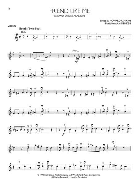 Disney Solos Violin By Various Softcover Audio Online