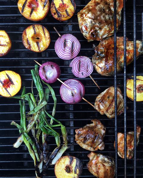The secret to getting juicy grilled bbq chicken is a combination of slower cooking and consistent basting in with the sauce. 50 New Grilling Recipes for Your Favorite Foods - Sonima