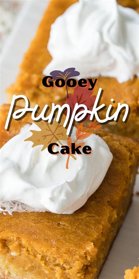 Pumpkin Gooey Cake I Wash You Dry