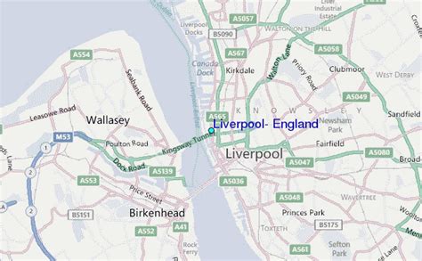 This illustrated map of the city of liverpool, england contains some of the cities most iconic landmarks including the liver buildings and its two. Liverpool, England Tide Station Location Guide