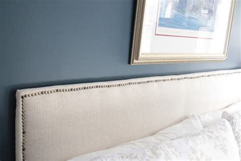Upholstered Headboard With Nailhead Trim Shine Your Light