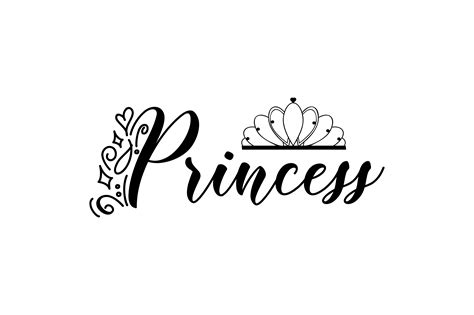 Princess Svg Cut File By Creative Fabrica Crafts · Creative Fabrica