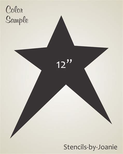 A Black Star With The Number Twelve On Its Side And An Inscription
