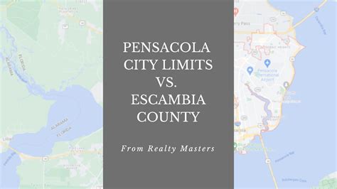 Pensacola City Limits Vs Escambia County