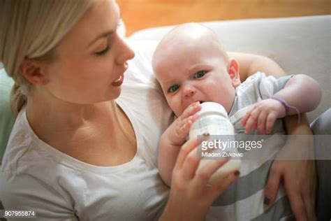 Baby Crying Bottle Photos And Premium High Res Pictures Getty Images