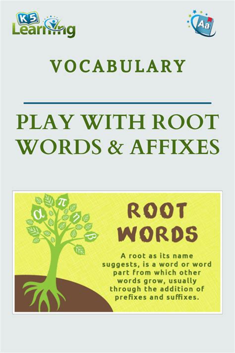 Root Words And Affixes The Building And Defining Blocks Of Language