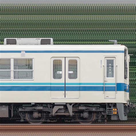 東武8000系クハ8670の側面写真｜railfilejp｜鉄道車両サイドビューの図鑑
