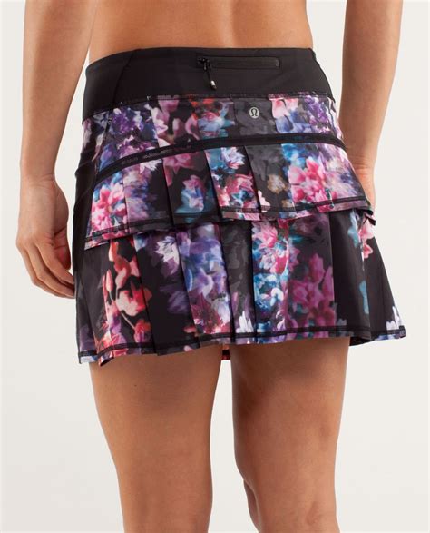 Lululemon Run Pace Setter Skirt Tall Spring Has Sprung Multi