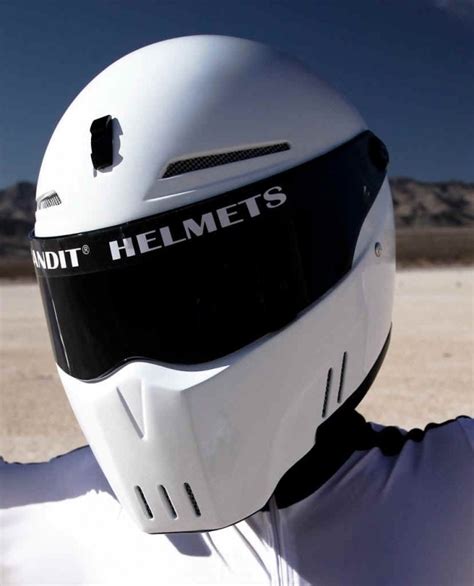 Bandit Alien 2 White Streetfighter Helmet Ece 2205 Bandit Helmets