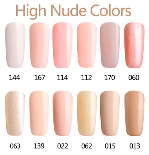 New Nude Colors Series Gel Polish Nail Gel Soak Off UV Gel Polish