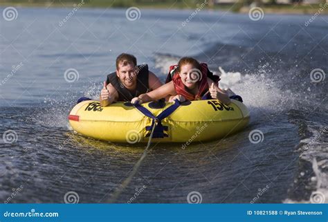 Tubing Stock Photo Image Of Flotation Recreation Couple 10821588