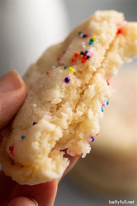 Easy Sugar Cookie Recipe Only 3 Ingredients Belly Full