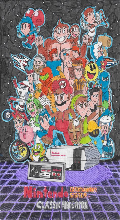 Nintendo Classic Mini 80s Console Is Back Poster By