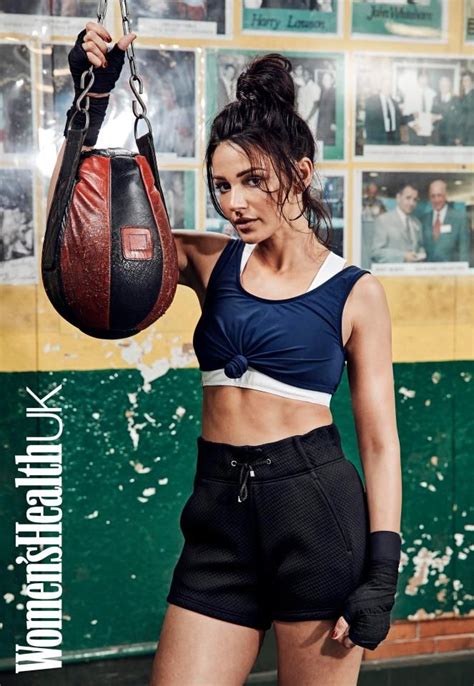 michelle keegan shows off her amazing athletic physique in the latest edition of women s healt