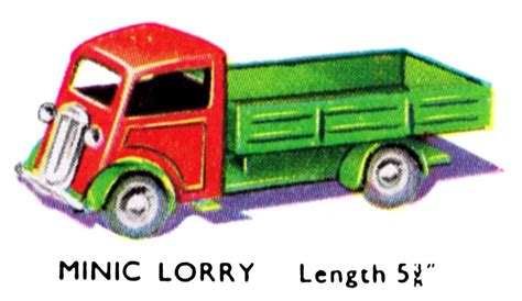 Filelorry Triang Minic Miniccat 1950 The Brighton Toy And