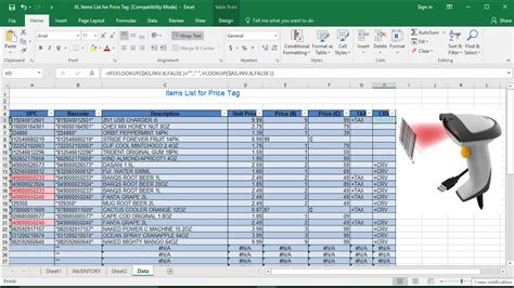 Maybe you would like to learn more about one of these? How to Create Shelf Price Labels List in Excel - YouTube