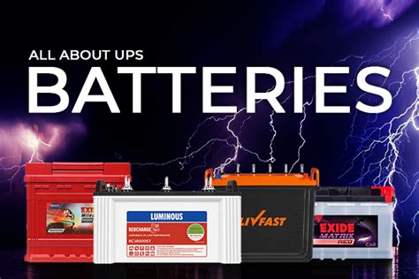 The Importance Of Ups Batteries And Their Work