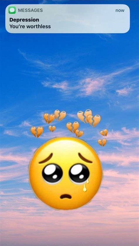 Anime sad wallpapers free by zedge. Emojis Sad Wallpapers - Wallpaper Cave