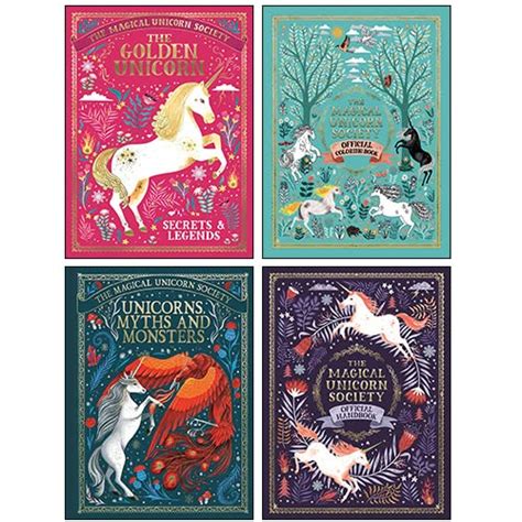 The Magical Unicorn Society 4 Books Collection Set Official Handbook