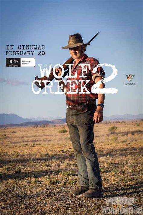The air of menace increases throughout the film until. Wolf Creek 2 trailer | Wolf creek, Wolf, Film posters