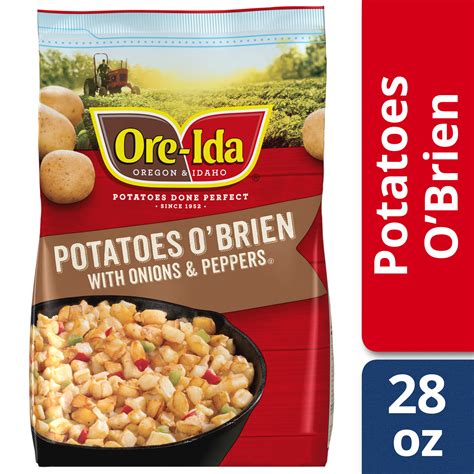 Potatoes o'brien is a classic side dish dating back to the early 1900's made from fried, diced potatoes, plus red and green bell peppers and other seasonings. O Brien Potatoes Recipe Breakfast | Dandk Organizer