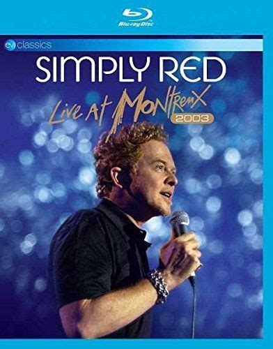 Live At Montreux 2003 Simply Red Libro Fantasy