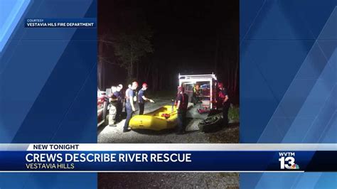 Vestavia Hills Fire Department Describes Cahaba River Rescue Effort
