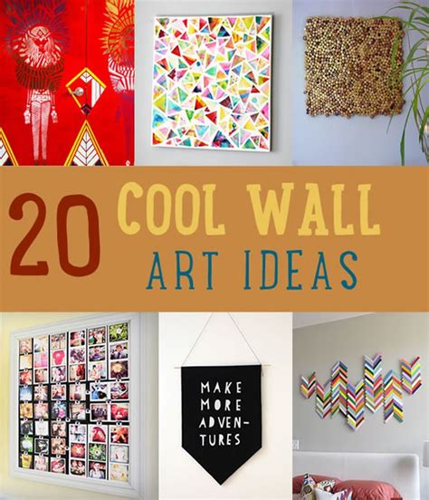 20 Cool Home Decor Wall Art Ideas For You To Craft Diy