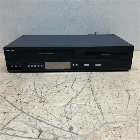 PHILIPS DVD VCR Combo DVP VB F VHS Cassette Recorder No Remote