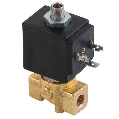 38 Bspp 22 Normally Closed Brass Solenoid Valve 24v Dc Centinal Group