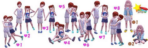 Brothers And Sisters Poses At A Luckyday Sims 4 Updates