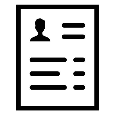 Resume clipart resume icon, Resume resume icon Transparent ...