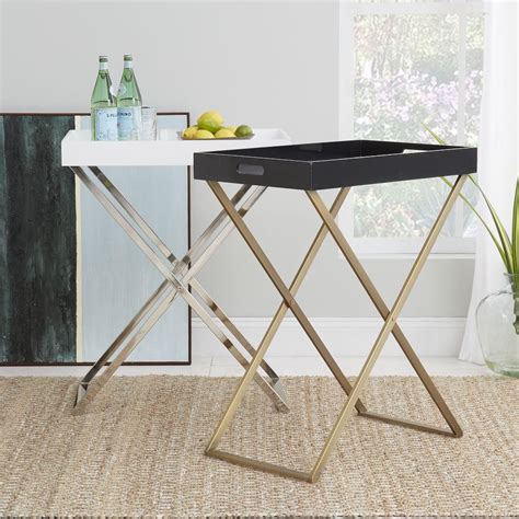 With the wooden stand, this tray is. Tall Butler Tray Stand | west elm UK