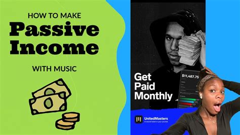 How To Make Passive Income With Music Royalties Youtube