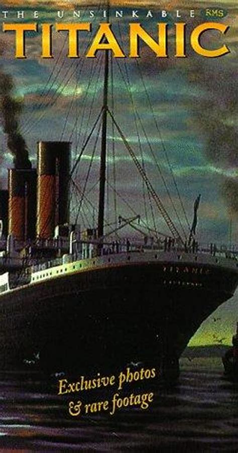 The Unsinkable Rms Titanic Video 1998 Imdb