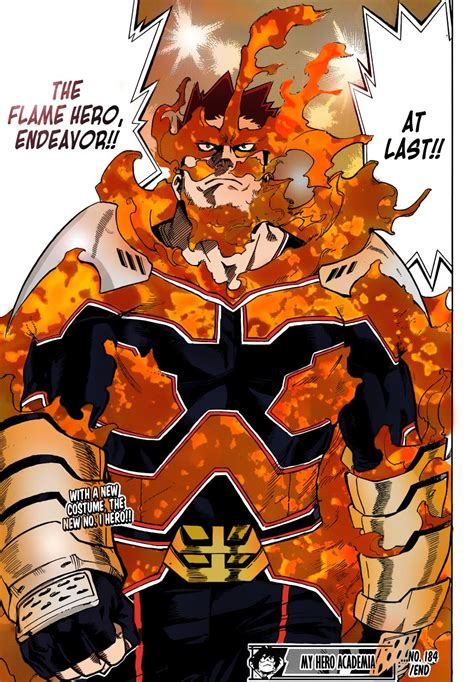 My Hero Academia Endeavor Nos Sorprende Con Su Nuevo Atuendo Atomix