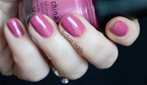 life is rosy is a blushed mauve from the advant garden collection china glaze nail polish