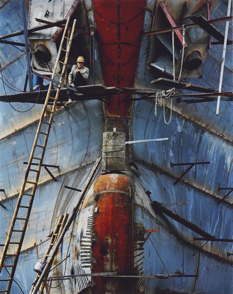 Edward Burtynsky B 1955 Shipyard 16 Qili Port