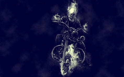 Ghost Rider Blue Hd Wallpapers Wallpaper Cave