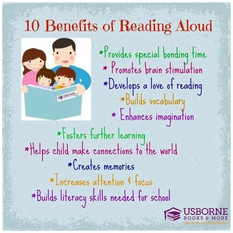 10 Benefits Of Reading Aloud Usborne Books Usborne Books Consultant