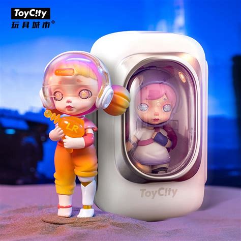 Original Toycity Laura Cyberpunk Space Capsule Series Blind Box Toys