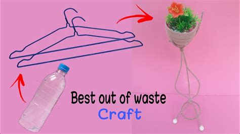 Craft Ideas With Waste Best Out Of Waste Ideas Diy Ideas Plastic