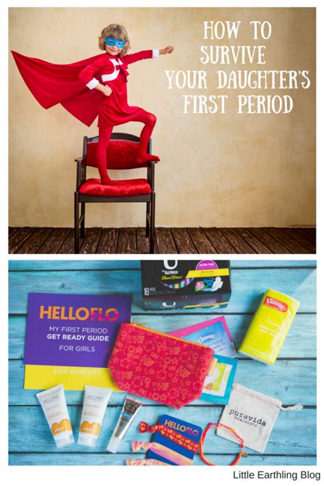 how to survive your daughter s first period {helloflo}