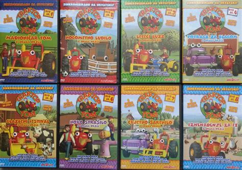 Traktor Tom 8 Dvd A Sezona 1 24 Epizode Hrvatski Original