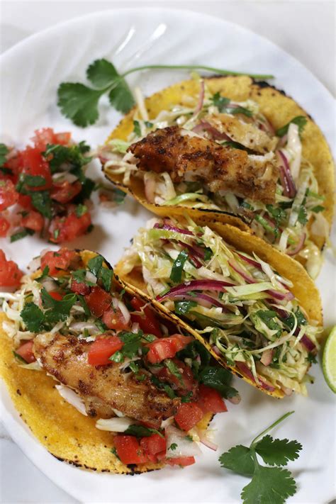 How To Make The Best Baja Chicken Tacos Skinny And Extra Juicy